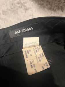 RAF SIMONS ラフシモンズ　スラックス　BLK