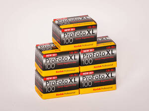 Kodak ProFoto XL 100 コダック プロフォト 36枚撮 ×5本 カラーネガフィルム 期限切れ