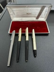 万年筆　PILOT 18KWG 4本セット