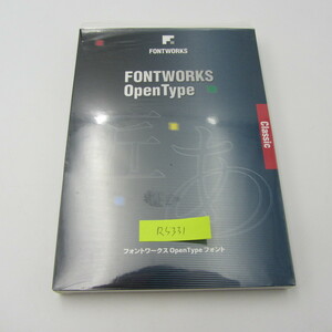 NA-221●中古/FontWorks OpenType Classic フォントワークス　OpenTypeフォント/FOT-セザンヌ Pro-EB/macintosh/mac os