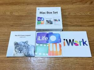 APPLE アップル Mac Box Set ファミリーパック Snow Leopard iLife 