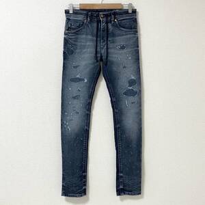 DIESEL Jogg Jeans THOMMER CB-NE ダメージ加工 ジョグジーンズ W27 ディーゼル スウェット デニム スキニー ジョガーパンツ 4080159