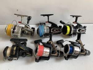 ⑱u754◆スピニングリール◆リール まとめて Daiwa ST-5/ST-5000DX/ST-1300DX RYOBI/3000 SHIMANO GT-R3500α 6点セット 釣具 フィッシング