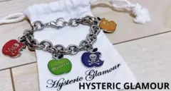 新品未使用◎ アップル×スカル☆ HYSTERIC GLAMOUR ブレスレット