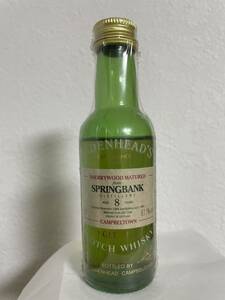 【未開封品】スプリングバンク 1985 8年 61.1% 50ml ケイデンヘッド CADENHEAD