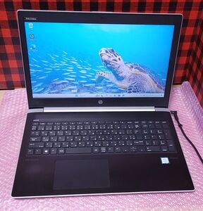 GPC1370■現状出品■HP ProBook 450 G5/ Core i5/メモリ-8GB/500GB/バッテリーなし