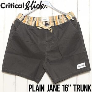 【送料無料】ボードショーツ サーフパンツ Critical Slide クリティカルスライド TCSS PLAIN JANE 16 TRUNK BS24081 34インチ