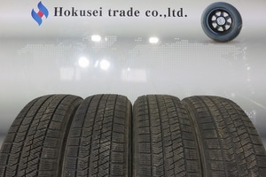 BRIDGESTONE／ブリジストン BLIZZAK VRX2 185/60R15 4本SET／2017年製 7分山 スタッドレス／中古 ／23071218