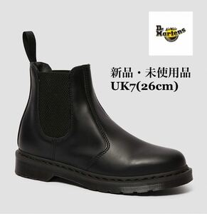 ドクターマーチン DR.MARTENS 2976 BLACK MONO ブラック モノクローム サイドゴアブーツ メンズ UK7