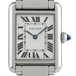 カルティエ CARTIER タンクマスト SM ローマン WSTA0051 腕時計 SS クォーツ レディース 【中古】