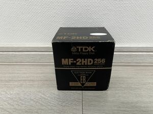 【未使用品】TDK フロッピーディスク MF-2HD-256EB 10Disks 10枚パック 当時物 日本製 Micro Floppy Disk FD 記録用メディア 2