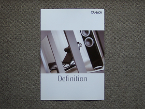 【カタログのみ】TANNOY Definition 2012.04 検 DC8 DC8T DC10 スピーカー タンノイ