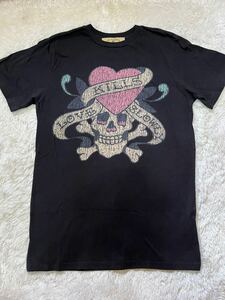 未使用USA製☆正規品エドハーディー　半袖Tシャツ　サイズS カラー黒