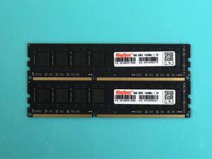 KingSpec DDR3-1600 8GB メモリ 2枚セット 計16GB 動作確認済み