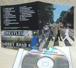 即決！複数でも送料230円●CD ビートルズ Beatles Abbey Road 初期日本盤 リマスター前のステレオ音源 対訳掲載