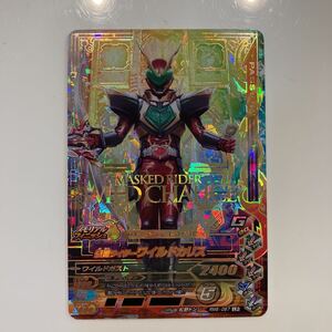 ガンバライジングRM6弾-067 LR仮面ライダー　　　ワイルドカリス