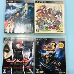 PS3クウォンタムセオリー、剣と魔法と学園モノ。3、デビルメイクライ、モンハン