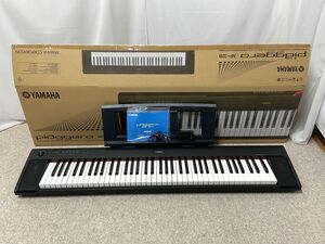 【H351】美品 ヤマハ 電子キーボード piaggero ピアジェーロ NP-32B 音出し確認済み YAMAHA 76鍵盤 2020年製 b