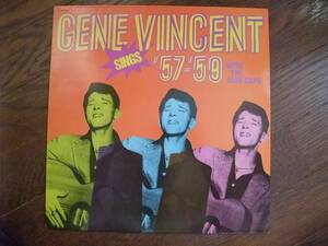 LP☆　Gene Vincent With The Blue Caps　Gene Sings Vincent 