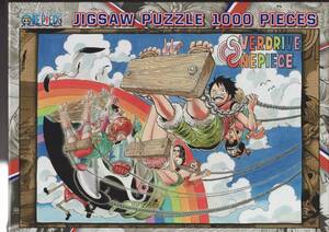 2014-01 2点 廃盤 1000ピース ジグソーパズル ワンピース　モザイクアート ONE PIECE FILM Z