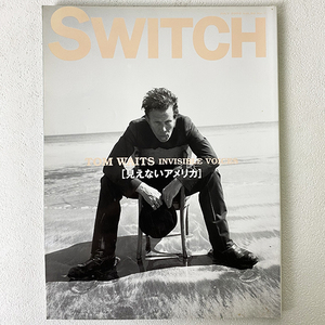 SWITCH スイッチ トム ウェイツ 見えないアメリカ 2002年 7月 TOM WAITS フォト 写真 ジョー ジャクソン 雑誌 本 マガジン 札幌　