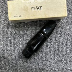 01667 MEYER 5MM 木管楽器 アルトサックス マウスピース メイヤー ハードラバー 現状品　動作未確認