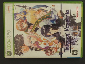 希少 名作 Microsoft XBOX360 エックスボックス ナムコ namco テイルズ オブ ヴェスペリア Tales of Vesperia FFC00001 管理No.9372