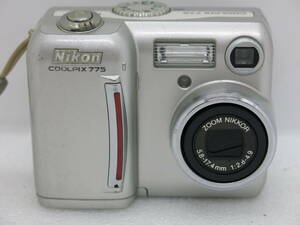 Nikon COOLPIX E775 デジタルカメラ　ZOOM NIKKOR 5.8-17.4mm 1:2.8-4.9 【HN036】