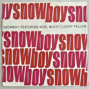 SNOWBOY feat. NOEL McKOY / LUCKY FELLOW // 12” UK soul Acid Jazz Ground beat New jack swing