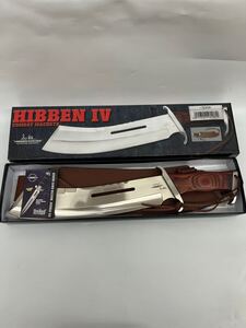 GIL HIBBEN ギル・ヒブン HIBBEN IV シース付 ハンティングナイフ ナイフ アウトドア ランボーナイフ ギルヒブン サバイバルナイフ