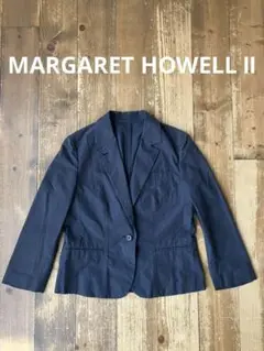 MARGARET HOWELL マーガレットハウエル　紺色　ジャケット　Ⅱ 2
