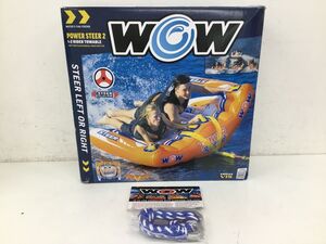 ●代TMK027-120【未開封品】WOW ワオ トーイングチューブ 2人乗り ビッグスリラー マリンスポーツ / EZ CONNECTO イージートゥコネクター