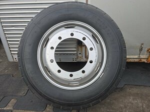 ◎A3022 ① ◎トラックタイヤ 1本 ■ 13mm山 ■TOPY スチール 22.5x7.50 10穴 オフセット 162 ■ラジアル BRIDGESTONE R173 ■275/70R22.5