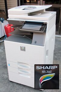 [動作OK 枚数3603枚] SHARP シャープ MX-2661 A3デジタルフルカラー複合機 複合機 プリンター 2018年製 [直接引取限定 福島県須賀川市]