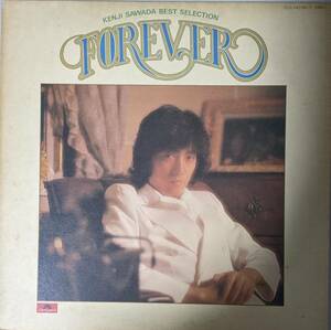 美盤　沢田研二　LPレコード「FOR EVER」2枚組　楽譜付き歌詞カード付