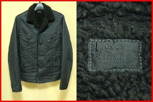 ●Lee LM0339 JEGGERS BOA JACKET ストレッチ生地 タイトフィット ボアジャケット S ●102