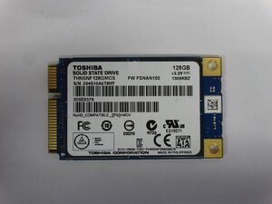 【送料無料】mSATA SSD TOSHIBA 128GB 中古 F20914