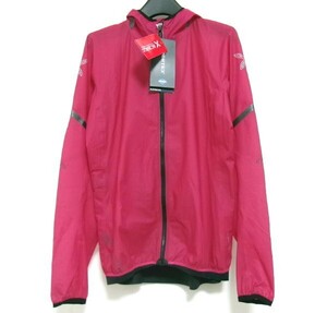 新品★MONTURA★モンチュラ★フード付き レインジャケット★RAPTOR JACKET 超軽量 コンパクト 優れた防水 高透湿 ソフト Pertex★ピンク S