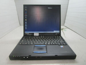 HP Compaq Evo N610c J07M0400 Mobile Pentium 4 1.8GHz/メモリ1GB/HDD40GB/Windows98SEインストール済 管理番号N-2616