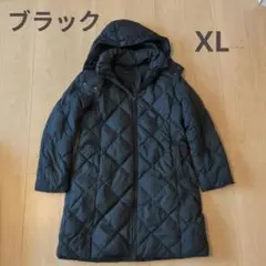 UNIQLO パウダーソフト ダウン コート XL ブラック