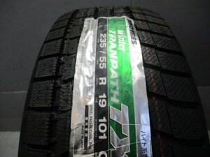 SR1316 即納！新品スタッドレス　235/55R19 冬1本のみ！TOYO TRANPATH TX 2018年製 法人宛/営業所止め送料無料 ベンツGLC RAV4 レクサスRX