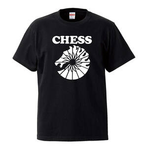 【Mサイズ 黒Tシャツ】CHESS RECORD チェス　BLUES ブルース マディーウォーターズ　ハウリンウルフ エタジェイムス SOUL CD LP レコード