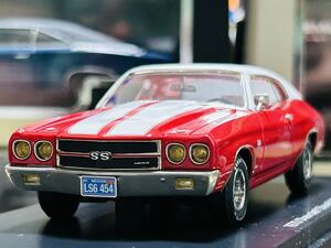 auto world 1/43 1970 CHEVROLET CHEVELLE SS red [AWR1134]