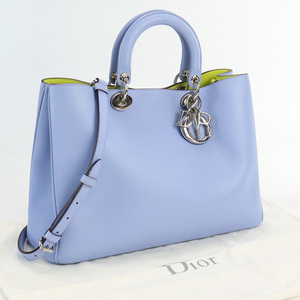 中古良品ディオールChristian Dior ディオリッシモ 2WAYトートバッグ レザー ブランド ランク：A us-2 ショルダー レディース