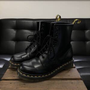 GQ636◇Dr.Martens : 8HOLE BOOTS◇UK4◇黒 ドクターマーチン 8ホールブーツ