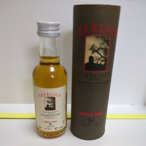 ABERLOUR アベラワー 10年　シングルモルト　ミニボトル　未開封　箱付