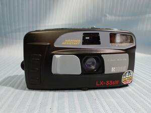 ♪♪送料無料！ジャンク　フィルムカメラ　RICOH　LX-33ｓW　コンパクトカメラ　8009-A1A389♪♪