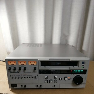 通電確認済 パナソニック Panasonic ビデオカセットプレーヤー video cassette player S-VHS AG-7650 ジャンク品 52301w