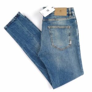 【新品未使用】PT Torino DENIM ピーティートリノ デニム◆PT05◆32◆ROCK◆インディゴ ブルー ウオッシュド ストレッチ デニム パンツ