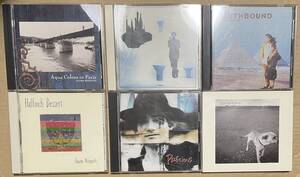 溝口肇 CD 6枚セット / Aqua Colors in Paris A PRETTY DANCE SOUTHBOUND Halfinch Dessert PRECIOUS ETERNAL FLAME